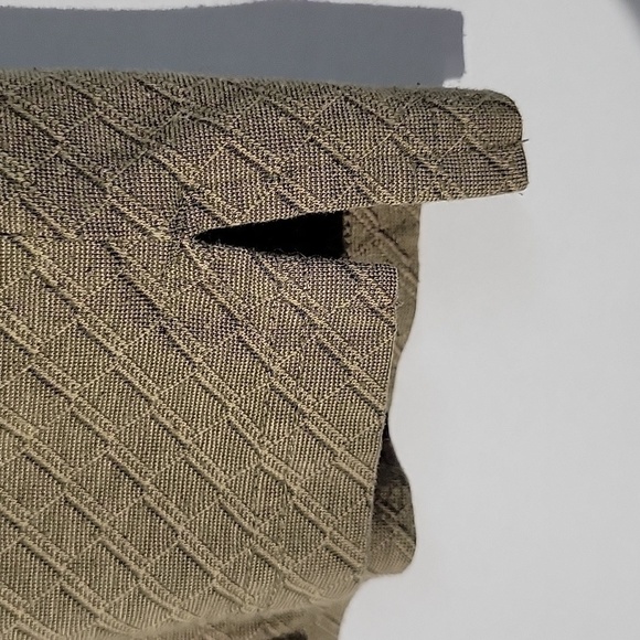 Men's David Taylor Collection Golf Polo, Dark Khaki Shirt, Size Large - Picture 5 of 7